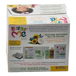 Just For Me Texture Softener No-Lye System Creme Relaxer Kit Children’s for Fine, Medium or Coarse Hair - image 5 | Momjays Afro Markt