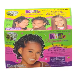 Kids Originals Natural Conditioning Relaxer System with ScalpGuard No-Lye Kids Regular - image 1 | Momjays Afro Markt