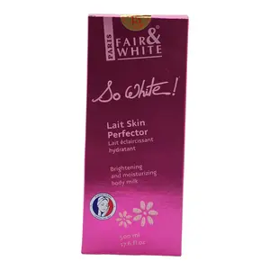 Fair & White Lait Skin Perfector Brightening and Moisturizing Body Milk (500ml) - image 7 | Afro Family Shop