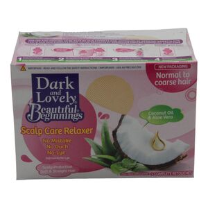 Dark and Lovely Beautiful Beginnings Scalp Care Relaxer Coconut Oil & Aloe Vera, Normal to Coarse Hair - image 4 | Afro Family Shop | KulturCart