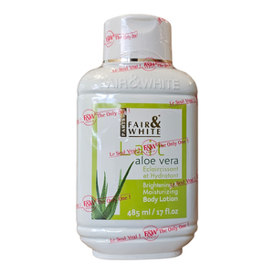Paris Fair & White Lait aloe Vera brightening moisturizing body lotion (485ml) - image 1 | Malaika afro international Markt