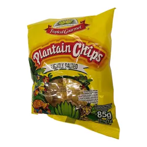 Tropical gourmet plantain chips lightly salted (85g) - image 3 | OMOWEST AFRO INTERCONTINENTAL SHOP