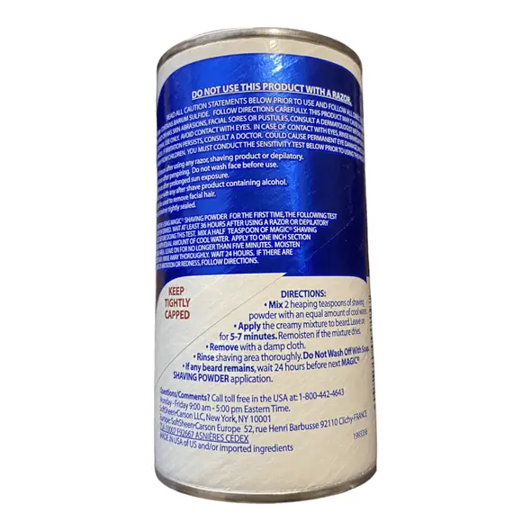 Magic Regular Strenght Shaving Powder (142g) - image 6 | OMOWEST AFRO INTERCONTINENTAL SHOP | KulturCart