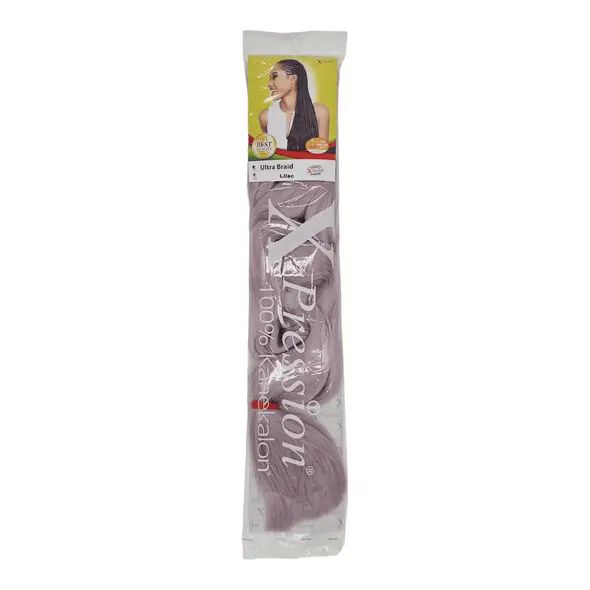 X-pression collection best quality ultra braid lilac - image 3 | OMOWEST AFRO INTERCONTINENTAL SHOP | KulturCart