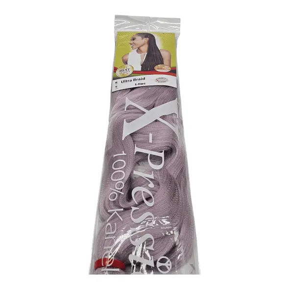 X-pression collection best quality ultra braid lilac - image 4 | OMOWEST AFRO INTERCONTINENTAL SHOP | KulturCart