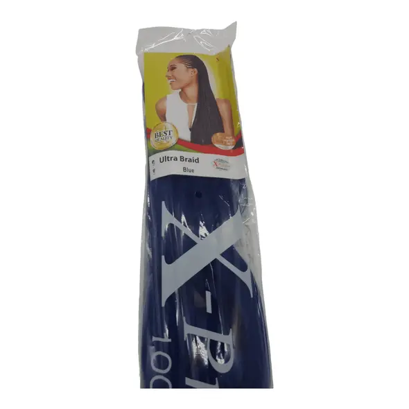 X-pression collection best quality ultra braid blue - image 5 | OMOWEST AFRO INTERCONTINENTAL SHOP | KulturCart