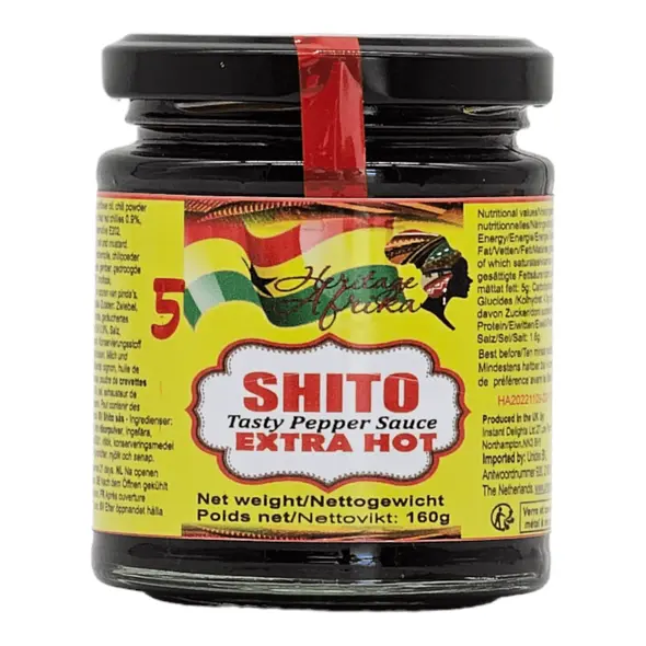 Shito tasty pepper sauce extra hot - image 1 | OMOWEST AFRO INTERCONTINENTAL SHOP | KulturCart