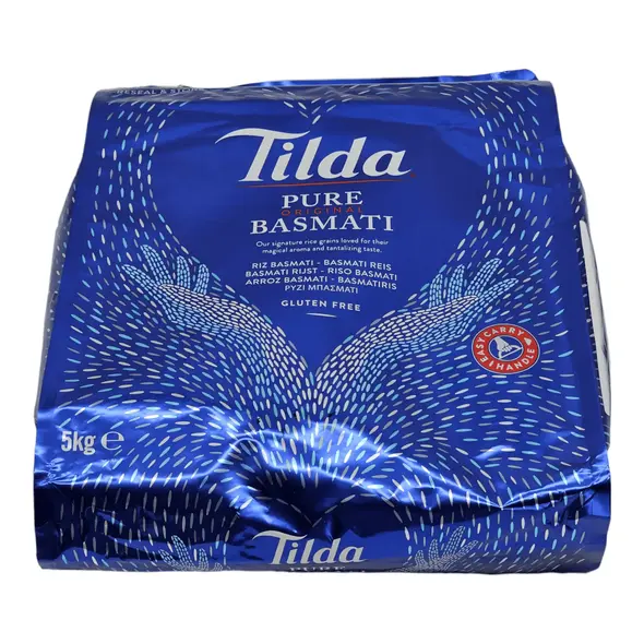 Tilda pure basmati rice (5kg) - image 1 | OMOWEST AFRO INTERCONTINENTAL SHOP | KulturCart