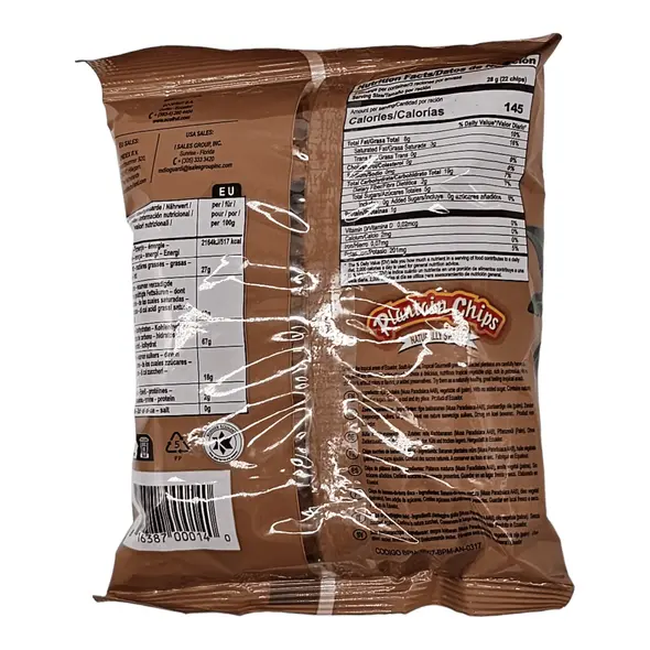 Tropical gourmet plantain chips naturally sweet (85g) - image 10 | OMOWEST AFRO INTERCONTINENTAL SHOP | KulturCart