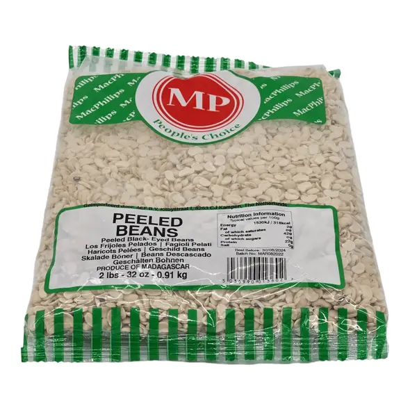 Mp peoples choice peeled beans (0.91kg) - image 4 | OMOWEST AFRO INTERCONTINENTAL SHOP | KulturCart