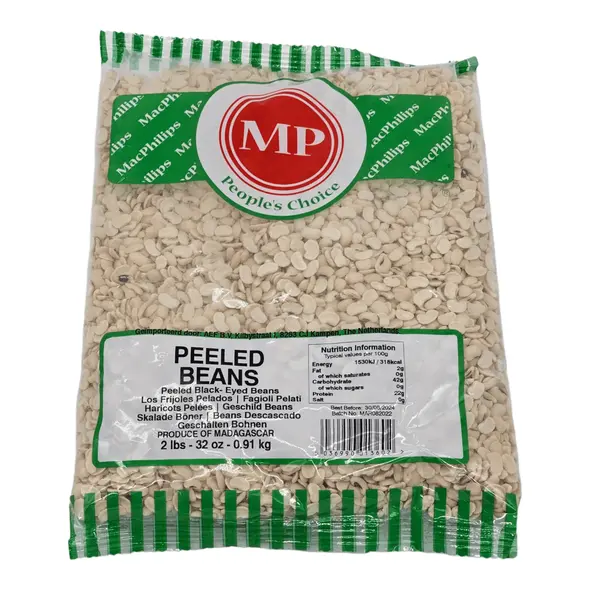 Mp peoples choice peeled beans (0.91kg) - image 5 | OMOWEST AFRO INTERCONTINENTAL SHOP | KulturCart
