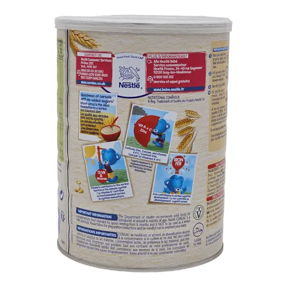 Nestle cerelac infant cereals with milk wheat ble (1kg) - image 6 | OMOWEST AFRO INTERCONTINENTAL SHOP | KulturCart