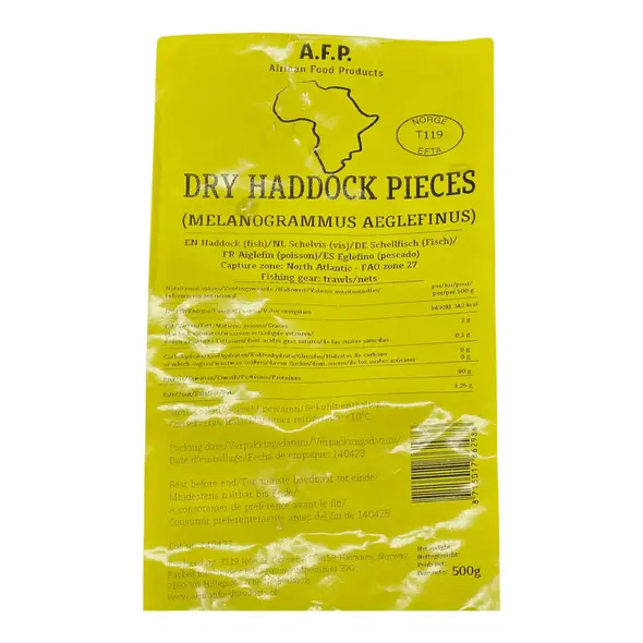 Dry haddock pieces (500g) - image 4 | OMOWEST AFRO INTERCONTINENTAL SHOP