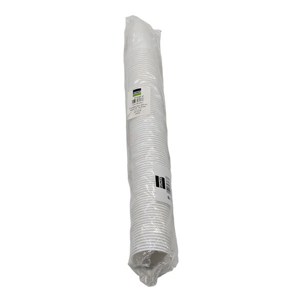 BUNZL Trinkbecher (100 Cups, White) (200ml) - image 2 | Momjays Afro Markt