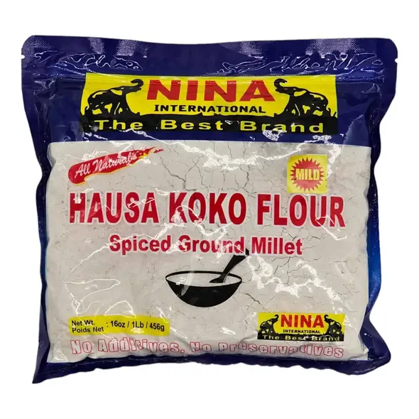 Nina Hausa Koko Spiced Ground Millet (Mild) (454g) - image 5 | Momjays Afro Markt | KulturCart