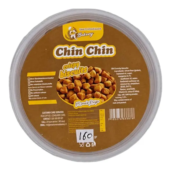 Ema's Homemade Bakery Chin Chin Crispy Biscuits Mama's Recipe (160g) - image 2 | Momjays Afro Markt | KulturCart