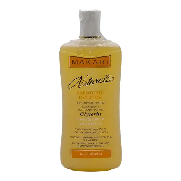 Makari Naturalle Multi-Vitamin Toning Glycerin with Carrot Oil (500ml) - image 1 | Momjays Afro Markt