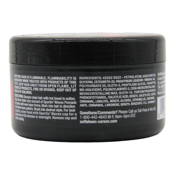 Softsheen Carson Sportin’ Waves Gel Pomade with Wavitrol III (99.2g) - image 3 | Afro Family Shop | KulturCart