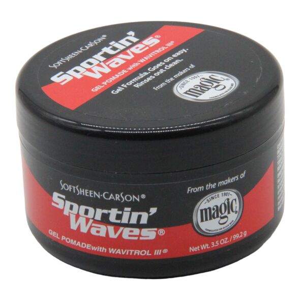Softsheen Carson Sportin’ Waves Gel Pomade with Wavitrol III (99.2g) - image 6 | Afro Family Shop | KulturCart