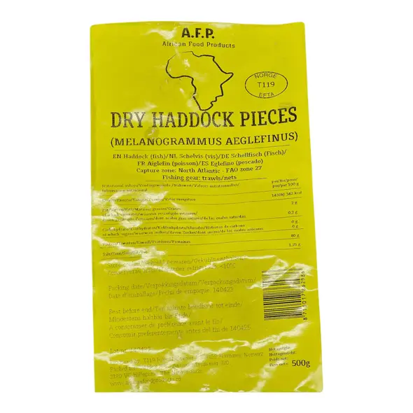 Dry haddock pieces (500g) - image 3 | OMOWEST AFRO INTERCONTINENTAL SHOP | KulturCart