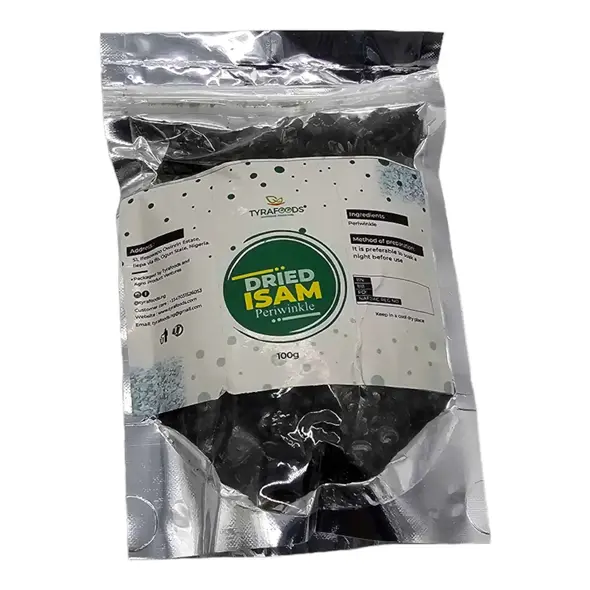 Tyrafoods Dried Isam Periwinkle (100g) - image 8 | Momjays Afro Markt