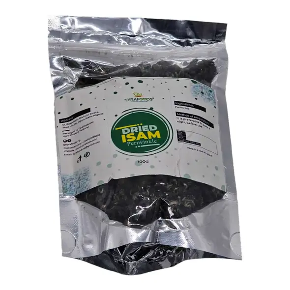 Tyrafoods Dried Isam Periwinkle (100g) - image 9 | Momjays Afro Markt