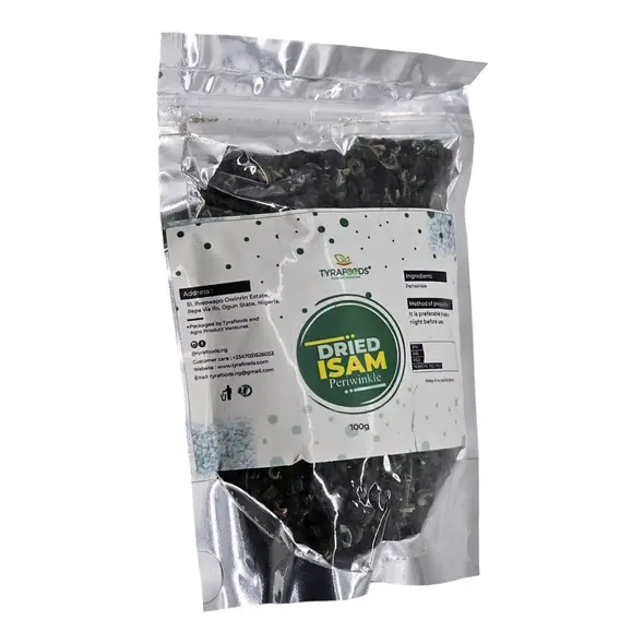 Tyrafoods Dried Isam Periwinkle (100g) - image 5 | Momjays Afro Markt