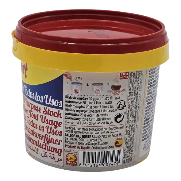 Calnort All Purpose Stock (Caldo Todos los Usos) (250g) - image 6 | Momjays Afro Markt