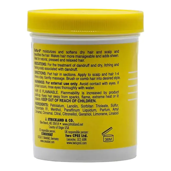 Sulfur8 Original Formula Hair and Scalp Conditioner (200ml) - image 6 | Momjays Afro Markt | KulturCart