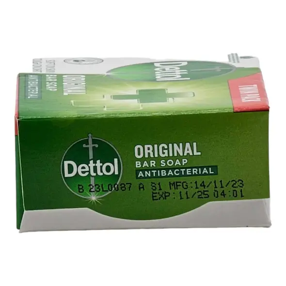 Dettol Original Bar Soap Antibacterial (1pc) (100g) - image 5 | Momjays Afro Markt | KulturCart