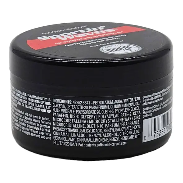 Softsheen Carson Sportin’ Waves Gel Pomade with Wavitrol III (99.2g) - image 10 | Momjays Afro Markt | KulturCart