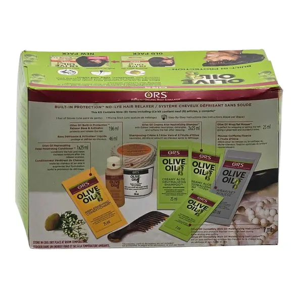 ORS OLIVE OIL No lye hair relaxer, Normal - image 4 | Momjays Afro Markt