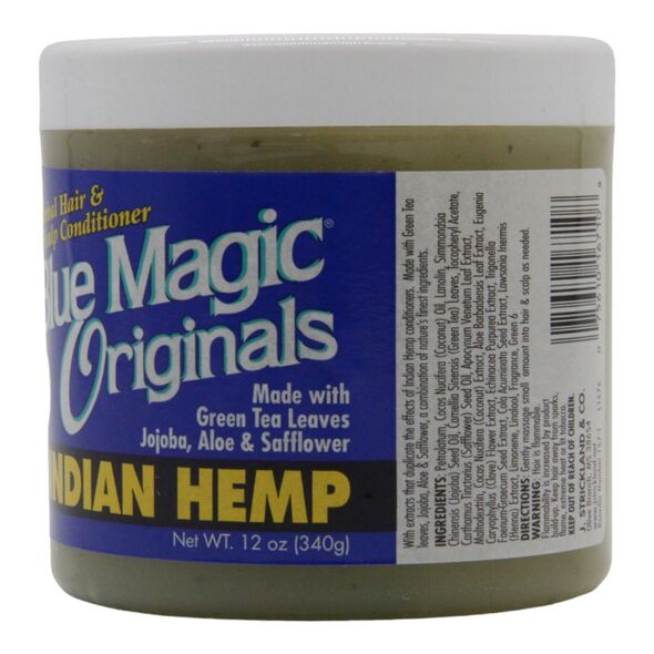 Blue Magic Original Herbal Hair & Scalp Conditioner With Indian Hemp (340g) - image 2 | Afro Family Shop