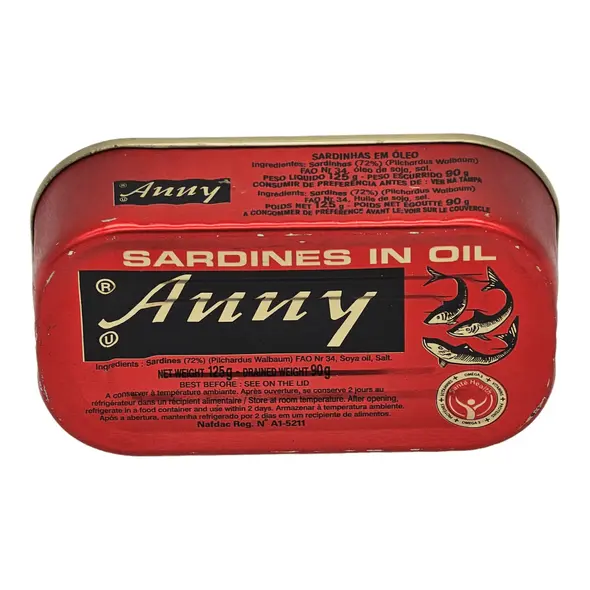 Anny sardines (125g) - image 3 | OMOWEST AFRO INTERCONTINENTAL SHOP