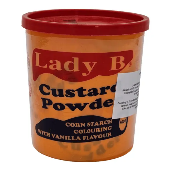 Lady b custard powder (500g) - image 2 | OMOWEST AFRO INTERCONTINENTAL SHOP | KulturCart
