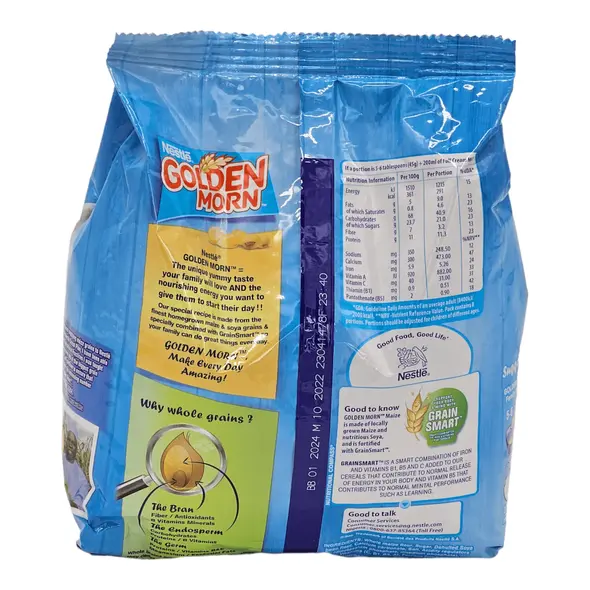 Nestle golden morn maize & soya protein (400g) - image 3 | OMOWEST AFRO INTERCONTINENTAL SHOP | KulturCart