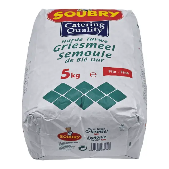 Soubry catering quality durum wheat semolina (5kg) - image 2 | OMOWEST AFRO INTERCONTINENTAL SHOP | KulturCart