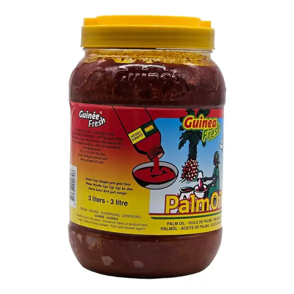 Guinea palm oil 3ltrs - image 2 | OMOWEST AFRO INTERCONTINENTAL SHOP