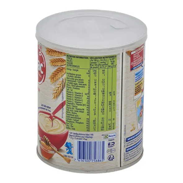Nestle cerelac infant cereals with milk honey & wheat miel, ble (400g) - image 4 | OMOWEST AFRO INTERCONTINENTAL SHOP | KulturCart