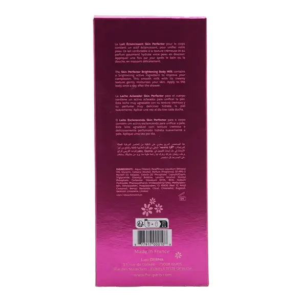 Paris Fair & White So White Lait Skin Perfector Brightening and Moisturizing Body Milk (500ml) - image 11 | Afro Family Shop | KulturCart