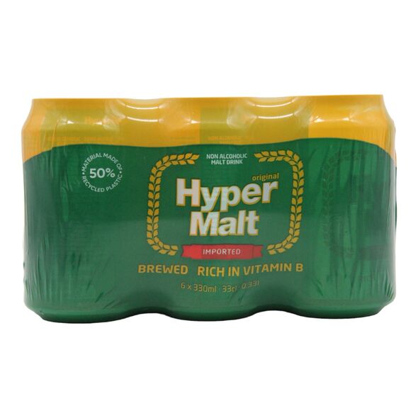 Hyper Malt Non Alcoholic Malt Drink (6 x 330ml) - image 1 | Afro Family Shop