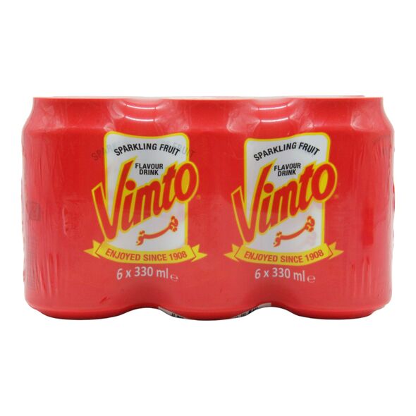 Vimto Sparkling Fruit Flavour Drink (6 x 330ml) - image 1 | Afro Family Shop