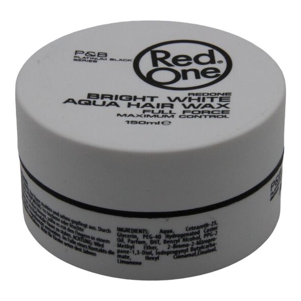 Red One Bright White Aqua Hair Wax (150ml) - image 5 | Afro Family Shop | KulturCart