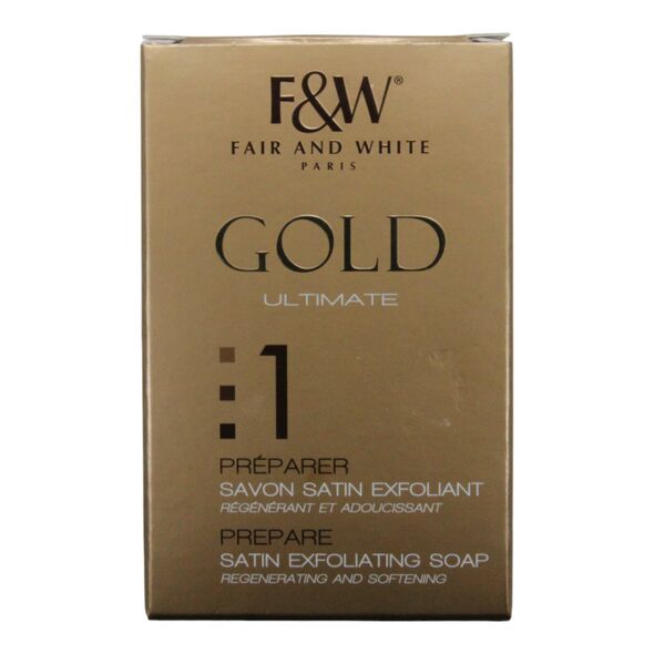 F & W Gold Ultimate Satin Exfoliating Soap (200g) - image 1 | Afro Family Shop | KulturCart