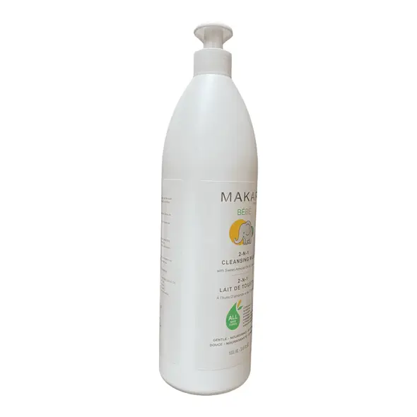 makari bebe 2-N-1 cleansing milk (1000ml) - image 2 | OMOWEST AFRO INTERCONTINENTAL SHOP | KulturCart