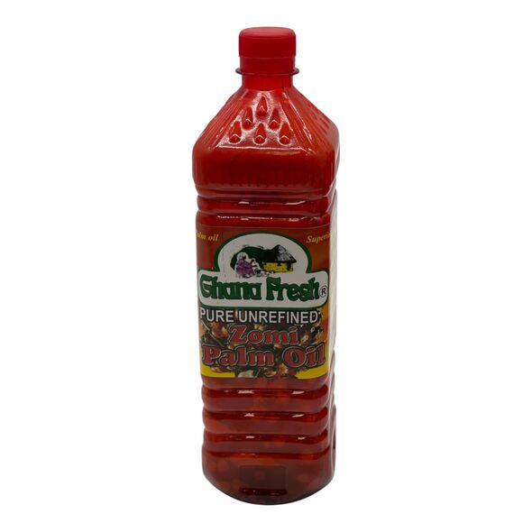 Ghana Fresh pure unrefined zomi palm oil (1l) - image 1 | Afro Center & Afro Cut Krefeld