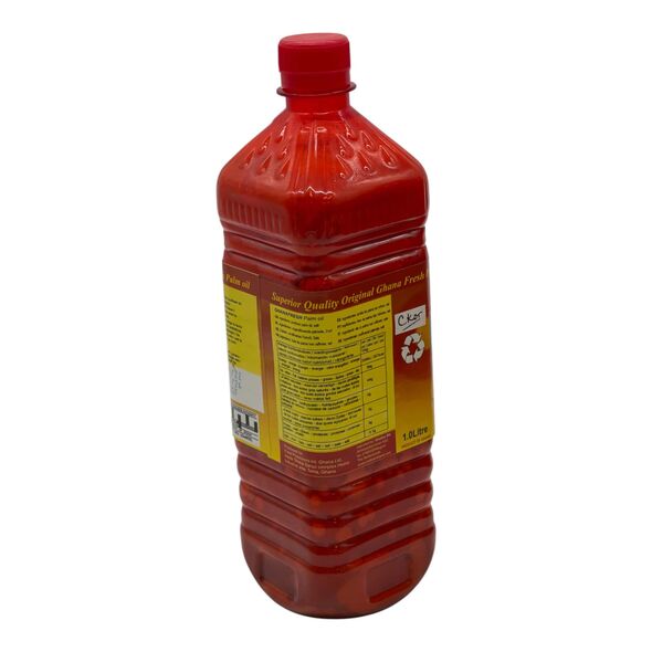 Ghana Fresh pure unrefined zomi palm oil (1l) - image 2 | Afro Center & Afro Cut Krefeld