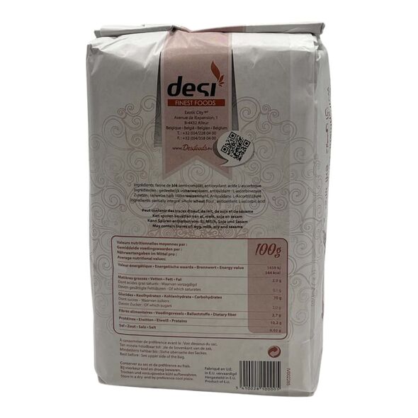 Desi Finest Foods Chaki Atta Flour (5kg) - image 4 | Afro Center & Afro Cut Krefeld | KulturCart