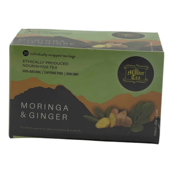 Master Tea - Moringa & Ginger Tea - image 2 | Afro Center & Afro Cut Krefeld | KulturCart