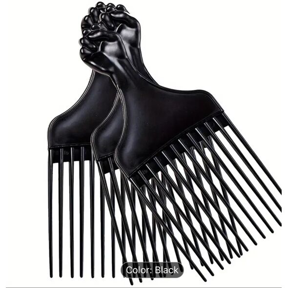 Dreamfix Afro Comb Fist Pick Black - image 2 | Omowest Afro Intercontinental Shop | KulturCart